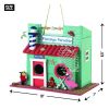 Flamingo Paradise Birdhouse