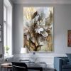 Handmade Flower Oil Painting On Canvas Wall Art Decoration Modern Abstract PictureLiving Room Hallway Bedroom Luxurious Decorative Painting - 60X90cm