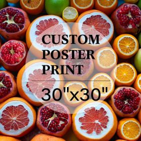 Upload Your Photo Image Custom Personalized Photo to Poster Printing Home Decor Wall Art Prints - 30*30