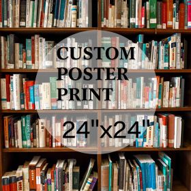 Upload Your Photo Image Custom Personalized Photo to Poster Printing Home Decor Wall Art Prints - 24*24