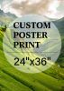 Upload Your Photo Image Custom Personalized Photo to Poster Printing Home Decor Wall Art Prints - 24*36