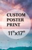 Upload Your Photo Image Custom Personalized Photo to Poster Printing Home Decor Wall Art Prints - 11*17