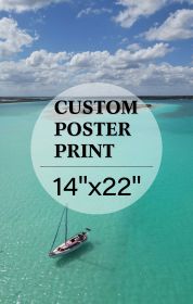 Upload Your Photo Image Custom Personalized Photo to Poster Printing Home Decor Wall Art Prints - 14*22