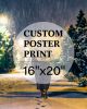 Upload Your Photo Image Custom Personalized Photo to Poster Printing Home Decor Wall Art Prints - 16*20