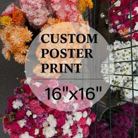 Upload Your Photo Image Custom Personalized Photo to Poster Printing Home Decor Wall Art Prints - 16*16