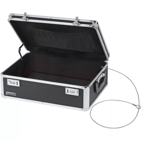 Locking Storage Chest - Black - Black