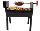 Charcoal Portable Rotisserie BBQ Grill - A