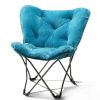 Comforts Adult Folding Butterfly Chair - Blue