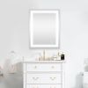 7 Size LED Bathroom Mirror Wall Mounted Vanity Mirror Anti-Fog Mirror Dimmable Lights with Touch Switch(Horizontal/Vertical) - 28"*36"