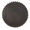 Beaded Round Wall Mirror 36"D - as Pic