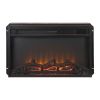 23 inch electric fireplace - black - As Picture