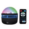 1pc Starry Sky Projector, Nebula Night Light, Star Galaxy Night Light For Bedroom Gaming Room Home Decor - Water Pattern