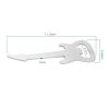 2 Pieces Guitar Shape Bottle Opener Creative Stainless Steel Bottle Opener - Default