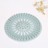 1pc Bathroom Hair Catcher; Debris Filter; Hair Filter; Easy To Install And Clean; For Bathroom Bathtub And Kitchen; Bathroom Accessories - Green