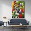 Hand Painted Oil Paintings Hand Painted Wall Art Abstract Modern Figure Picasso Girl Lady Nude Living Room Hallway Luxurious Decorative Painting - 90X