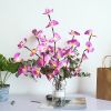 20 LED String Light Simulation Butterfly Orchid Branch Garland Light Vase Filler Flower Fairy Light Christmas Home Decoration - Purple