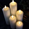 Candles with Timer;  Halloween Candles;  Battery Operated Candles;  LED Candles Set of 5 Decorative Home Decor Candle  - as pic - 5 pics