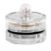 3Pcs Submersible LED Tea Lights Waterproof Candle Lights Battery Operated Decor Lamp - White