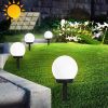 2/4/8pcs Led Solar Garden Light Solar Lamp Outdoor Waterproof Lawn Light Pathway Landscape Lamp For Home Yard Driveway Lawn Park - White light - 8pcs