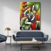 Hand Painted Oil Paintings Hand Painted Wall Art Abstract Modern Figure Picasso Girl Lady Nude Living Room Hallway Luxurious Decorative Painting - 100