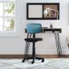 Mesh Task Chair with Plush Padded Seat - Teal