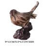 [Sparrow]Artificial Bird Feathered Bird Fake Bird Simulation Ornament Bird Decor - Default