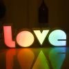 LOVE Letter Led Light For Propose Proposal And Engagement Wedding Party Stage Background Valentine's Day Decor Home Outdoor Lamp - 2 - Love Letter