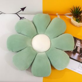 Bed and Breakfast Cushion Small Daisy Petal Cushion (Option: Green-60cm)